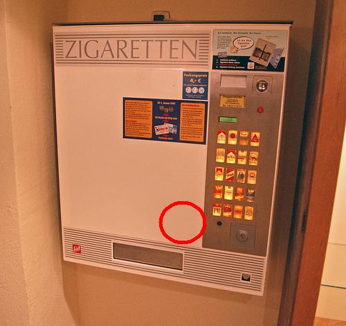 Zigarettenautomat Hacken